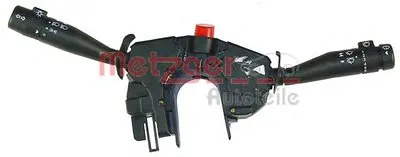 Выключатель, головной свет; Переключатель указателей поворота; Указатель аварийной сигнализации; Переключатель стеклоочистителя; Выключатель на колонке рулевого управления METZGER купить