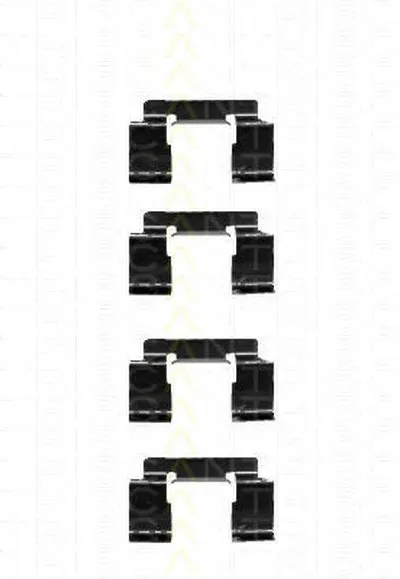 Комплектующие, колодки дискового тормоза TRISCAN купить