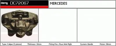 Тормозной суппорт Remanufactured REMY (Multiline) DELCO REMY купить