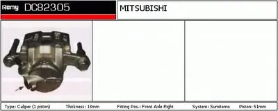 Тормозной суппорт Remanufactured REMY (Multiline) DELCO REMY купить