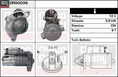 Стартер Remanufactured REMY (Light Duty) DELCO REMY купить