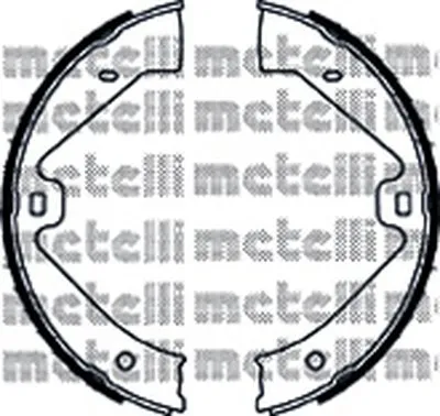 Комплект тормозных колодок, стояночная тормозная система METELLI купить