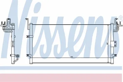 Конденсатор, кондиционер NISSENS купить