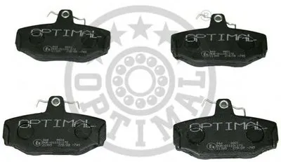 Комплект тормозных колодок, дисковый тормоз OPTIMAL купить