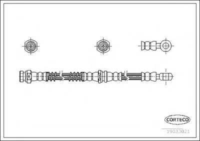 Тормозной шланг CORTECO купить
