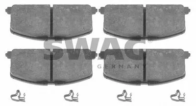 Комплект тормозных колодок, дисковый тормоз SWAG купить
