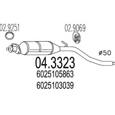 Катализатор для переоборудования MTS купить