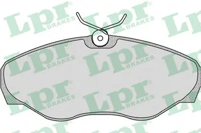 Комплект тормозных колодок, дисковый тормоз LPR купить
