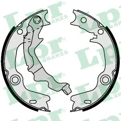 Комплект тормозных колодок, стояночная тормозная система LPR купить