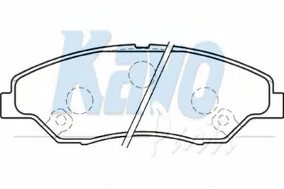 Комплект тормозных колодок, дисковый тормоз MK KASHIYAMA KAVO PARTS купить