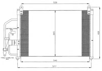Конденсатор, кондиционер NRF купить