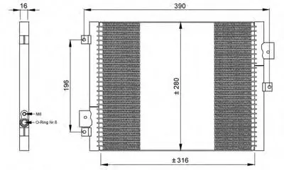 Конденсатор, кондиционер NRF купить
