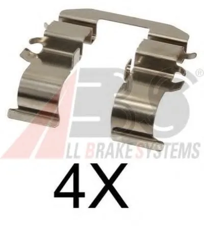 Комплектующие, колодки дискового тормоза A.B.S. купить