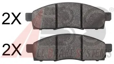 Комплект тормозных колодок, дисковый тормоз A.B.S. купить