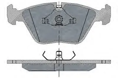 Комплект тормозных колодок, дисковый тормоз SCT Germany купить