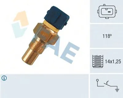 термовыключатель, сигнальная лампа охлаждающей жидкости FAE купить