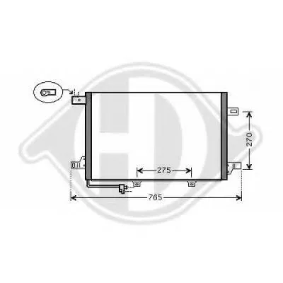 Конденсатор, кондиционер DIEDERICHS купить