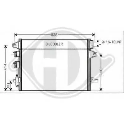 Конденсатор, кондиционер DIEDERICHS купить