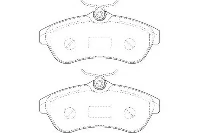 Комплект тормозных колодок, дисковый тормоз DURON купить