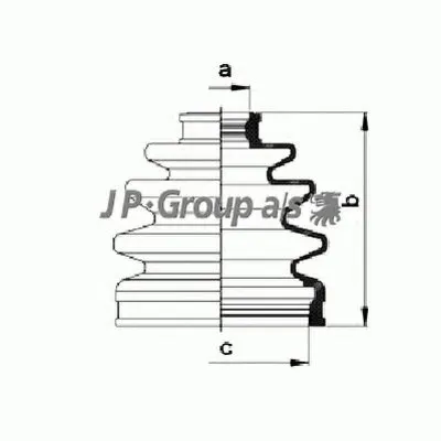 Комплект пылника, приводной вал QH JP GROUP купить