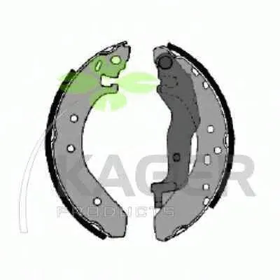 Комплект тормозных колодок KAGER купить