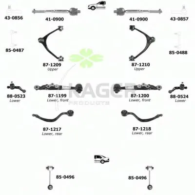 Подвеска колеса KAGER купить