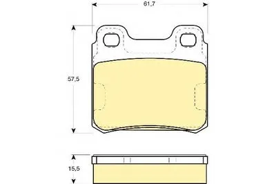 Комплект тормозных колодок, дисковый тормоз GIRLING купить