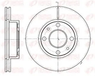Тормозной диск KAWE купить