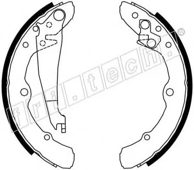 Комплект тормозных колодок fri.tech. купить