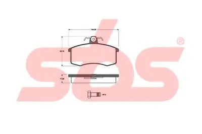 Комплект тормозных колодок, дисковый тормоз sbs купить