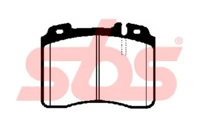 Комплект тормозных колодок, дисковый тормоз sbs купить