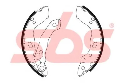 Комплект тормозных колодок sbs купить