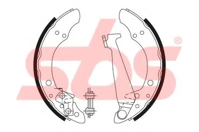 Комплект тормозных колодок sbs купить