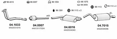Система выпуска ОГ ASSO купить