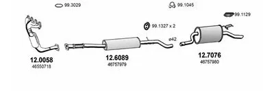 Система выпуска ОГ ASSO купить