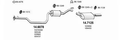 Система выпуска ОГ ASSO купить