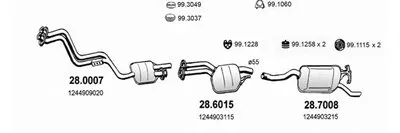Система выпуска ОГ ASSO купить