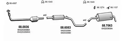 Система выпуска ОГ ASSO купить
