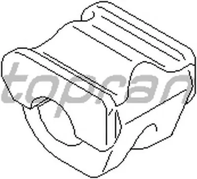 Опора, стабилизатор TOPRAN купить