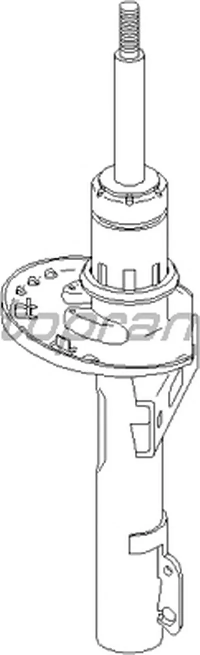 Амортизатор TOPRAN купить