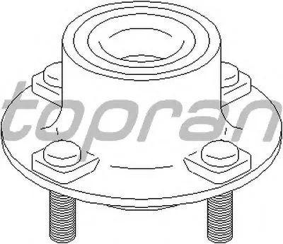 ? колесн. ступицы = TOPRAN купить