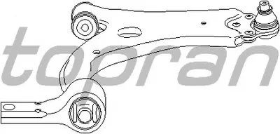 Рычаг независимой подвески колеса, подвеска колеса TOPRAN купить