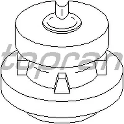 Подвеска, радиатор TOPRAN купить