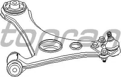 Рычаг независимой подвески колеса, подвеска колеса TOPRAN купить