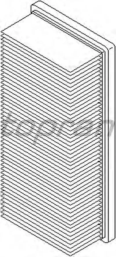 Воздушный фильтр TOPRAN купить
