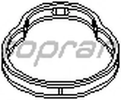 Прокладка, впускной коллектор TOPRAN купить