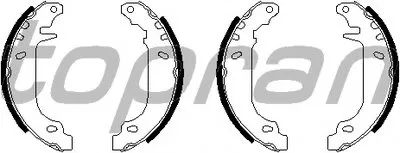 Комплект тормозных колодок TOPRAN купить