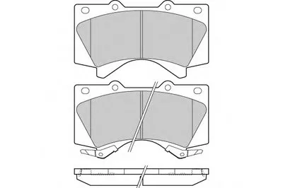 Комплект тормозных колодок, дисковый тормоз E.T.F. купить