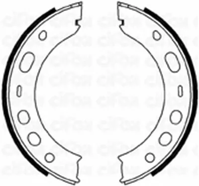 Комплект тормозных колодок, стояночная тормозная система CIFAM купить