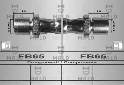 Тормозной шланг MALÒ купить